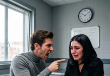Mi esposo me abandonó en el aeropuerto en una noche congelada. Una semana después, al ver que yo no regresaba a casa, le preguntó a la empleada por qué tardaba tanto. La respuesta de ella lo dejó completamente devastado.