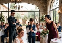 Mi hermana me humilló en su boda llamándome pobre y madre soltera frente a todos los invitados. Mi madre solo se rió y me pidió que no fuera sensible, pero mi hijo de seis años se subió al escenario con un secreto que destruyó a toda la familia.