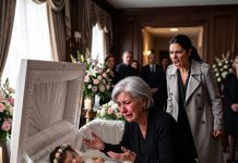 Escuché la voz de mi nieta fallecida desde su ataúd la noche antes del funeral. Al abrirlo, el horror que descubrí dentro desenterró una red de traición familiar que casi nos cuesta la vida a ambas.