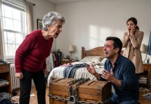 El secreto detrás del extraño comportamiento de mi nieta estaba bajo llave. Una verdad aterradora que mi hijo ocultaba en el piso de arriba cambió nuestras vidas para siempre.