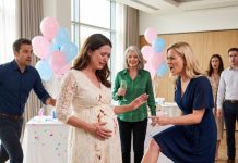 En mi propio baby shower, mi hermana me pateó el vientre tras humillarme frente a todos. Mi madre se rió y mi esposo la protegió. No sabían que esa crueldad desenterraría un secreto familiar que terminaría por destruirlos a todos.