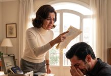 Mi exmarido huyó despavorido al ver a mi nuevo esposo en el supermercado. Minutos después, me envió un mensaje aterrador: “¡Divórciate ahora mismo! Tu esposo es…”. La verdad que descubrí me heló la sangre.