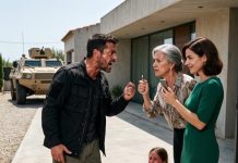A 30,000 pies de altura, la alerta de mi timbre mostró a mi suegra arrastrando a mi hija del cabello por la entrada. Mi esposa grababa y sonreía. Reruté el vuelo militar a la base más cercana. Mi antigua unidad táctica ya iba en camino.