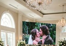 Mi hermana humilló a mi hija de seis años en su boda por una mancha de chocolate, y mis padres la apoyaron. Pero segundos después, mi esposo proyectó un video secreto en la pantalla gigante que destruyó a toda la familia.