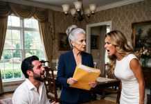 Le dejé las escrituras de la casa a mi hijo y a su nueva esposa en la mesa. Él pensó que se había quedado con todo, pero cuando abrió mi sobre certificado, su rostro se puso blanco. “¡Esto no puede ser verdad!”, gritó. El precio de su traición acababa de llegar.