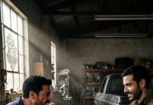 Justo después de que mi esposo saliera hacia el aeropuerto, mi pequeña hija me rogó que escapáramos de la casa. Al llegar a la puerta, nos dejaron encerradas desde el exterior mientras un hombre idéntico a él nos acechaba desde la oscuridad.