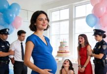 Mi madre arruinó mi baby shower al gritar que mi prometido se casaría con mi hermana. Sonreí y le respondí algo que la dejó pálida de terror ante todos los invitados.