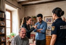 A las 2:27 de la madrugada, mi padre me llamó aterrado desde la comisaría, ensangrentado por la paliza que mi cuñada le había dado. Ella lo acusó de estar demente, pero cuando entré al lugar, el policía que los encubría casi se desmaya al ver mi uniforme.
