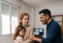 Mi esposo siempre acostaba a mi hija y decía “nunca entres al cuarto”. Un día ella cayó por las escaleras y en el hospital el doctor gritó “¡llamen a la policía, su cuerpo tiene marcas!”. Mi cuerpo se congeló en ese instante.
