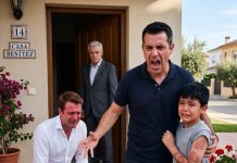 Fui a enfrentar al padre del chico que molestaba a mi hijo por sus cicatrices. Pero al ver los brazos de mi niño, el hombre palideció y susurró: “Conozco esas marcas”.
