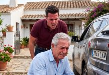 Mi hijo ocultó un GPS en mi auto para venderme a gente peligrosa. Sin saber su plan, lo moví al auto de su esposa. Horas después, una llamada desesperada reveló la verdad más oscura.