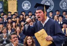 Durante dieciocho años crié al hijo de la amante de mi esposo como si fuera mío. Pero en su graduación, mi esposo nos humilló frente a todos, sin imaginar el impactante secreto que el chico revelaría en ese mismo instante.