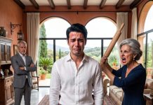 Mi suegra me golpeó con un rodillo y tomó mi casa de $10 millones. Al día siguiente, le envié una sorpresa que la hizo llamar en pánico.