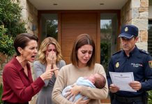 Mi madre me exigió darle mi bebé a mi hermana infértil. Al negarme, me echó de casa. Meses después, la policía tocó a mi puerta tras una terrible mentira.