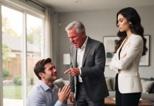 Cuando mi esposo empezó a repartir las habitaciones de mi nueva propiedad a sus padres, me exigió las llaves con arrogancia. No se imaginaba que yo ya conocía el fraude financiero que planeaban en mi contra, y con una sola frase, transformé su visita familiar en un arresto inmediato.