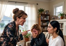 Mi madre y mi hermana se burlaron de mi boda en el asilo llamándola miserable. Pero a la mañana siguiente, entraron a mi casa en pánico absoluto cuando la policía rodeó el lugar por un secreto que mi abuela me entregó en un sobre.