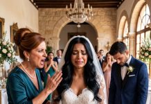 Mi suegra me abofeteó en plena boda por ocultar mi embarazo de tres meses. Mi esposo no me defendió, pero el rival más poderoso de su familia se levantó para reclamarme a mí y a mi bebé.