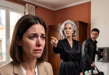 Mi esposo me abandonó con su madre enferma por otra mujer. Un día regresé temprano a casa y descubrí el macabro secreto que la anciana ocultaba en su habitación.