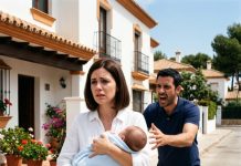 Mi esposo se ofreció a cuidar al bebé hoy. Cuando estaba por salir, mi hija susurró: “Papi dijo ‘hoy es la oportunidad'”. Regresé corriendo y encontré la cuna vacía.