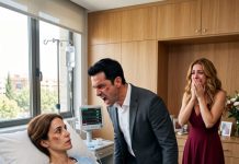 Heredé 100 millones de dólares y corrí a contárselo a mi esposo, pero un accidente me mandó al hospital. Él no me visitó y me llamó perdedora. Días después apareció con su nueva esposa para burlarse, pero al verme, ella gritó aterrorizada.