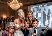 When my sister-in-law mocked me and my son at her wedding, she had no idea what was coming. But the moment my little boy took the mic to reveal a “surprise,” the entire room froze in utter shock.