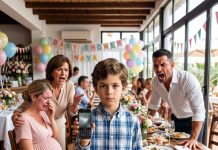 Mi hermana se burló de mí en su baby shower diciendo que su bebé sí tendría padre. Todos aplaudieron, pero mi hijo de 10 años se levantó y destapó el peor secreto de su prometido.