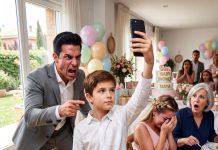 Mi hermana se burló de mí por ser madre soltera en su baby shower. No esperaba que mi hijo de 10 años arruinara su fiesta revelando el secreto más oscuro de su prometido.