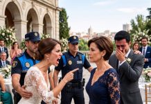 “¡Tú no eres bienvenida aquí! ¡Vete ya!”, me gritó la novia de mi hijo frente a todos en la boda. Una hora después, cancelé cada pago del banquete y lo que le envié a su móvil la dejó paralizada.
