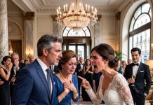 Pagamos noventa mil euros por la boda de nuestra hija. Al llegar, nos dijo que no estábamos invitados. Nos fuimos y cancelamos todos los pagos.