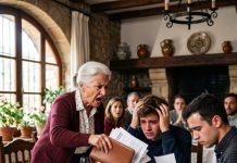 “¡Te he enviado $2,000 todos los meses!”, me gritó mi abuela. Cuando miré a mi hermano, él no sostuvo mi mirada. Entonces la abuela deslizó los registros forenses y su rostro se volvió de piedra.