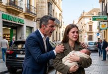 Iba en un viaje de negocios cuando vi a una sintecho pidiendo leche para su bebé. Me congelé: era mi hija, que debía estar en Nueva York. Al verme, rompió a llorar: “Papá, me tiraron aquí”. Mi sangre hirvió.