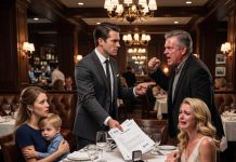 When my cousin mocked me at her engagement dinner, her fiancé stood up with a sealed envelope that silenced the entire room.