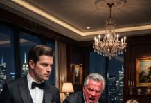 I arrived in a tuxedo, only to find my chair taken by my brother’s date. “It’s just a chair, stand in the corner,” Dad said. I pulled out their condo’s eviction notice and replied, “It’s just an eviction.”
