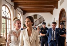 Mi hermana robó mi vestido de novia y se casó con mi prometido por su dinero mientras yo estaba de viaje. Al volver, me presentó a su nuevo esposo con orgullo, pero no pude evitar reírme: el hombre con el que se casó no era mi prometido.