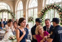 En la boda de mi prima me presentaron como «la solterona que nadie quiso». Sonreí por compromiso. Pero cuando el padrino tomó el micrófono, reveló un secreto que hizo que toda la sala se quedara sin aliento.