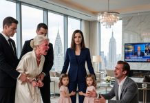 My rich mother-in-law forced my husband to abandon me and our newborn twins. Three years later, he turned on the TV and froze in terror at what he saw.