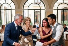 En la cena de jubilación de mi padre, me humilló frente a todos ordenándome que me fuera. No esperaba que mi esposo se pusiera de pie y revelara el oscuro secreto que destruiría la vida de mi padre para siempre.